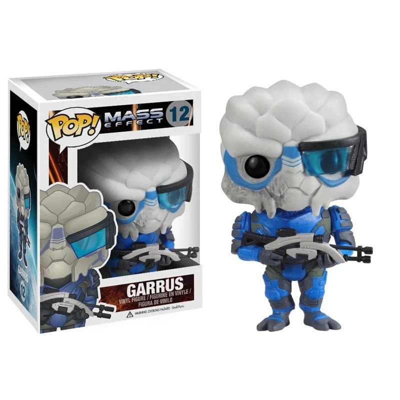 Funko Pop Games Mass Effect Garrus (Slight Damage To Box) New