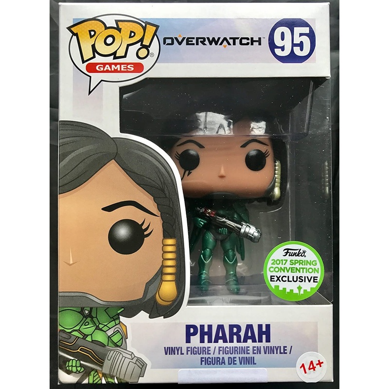 Funko Pop Games Overwatch Pharah Box Has Some Wear Used