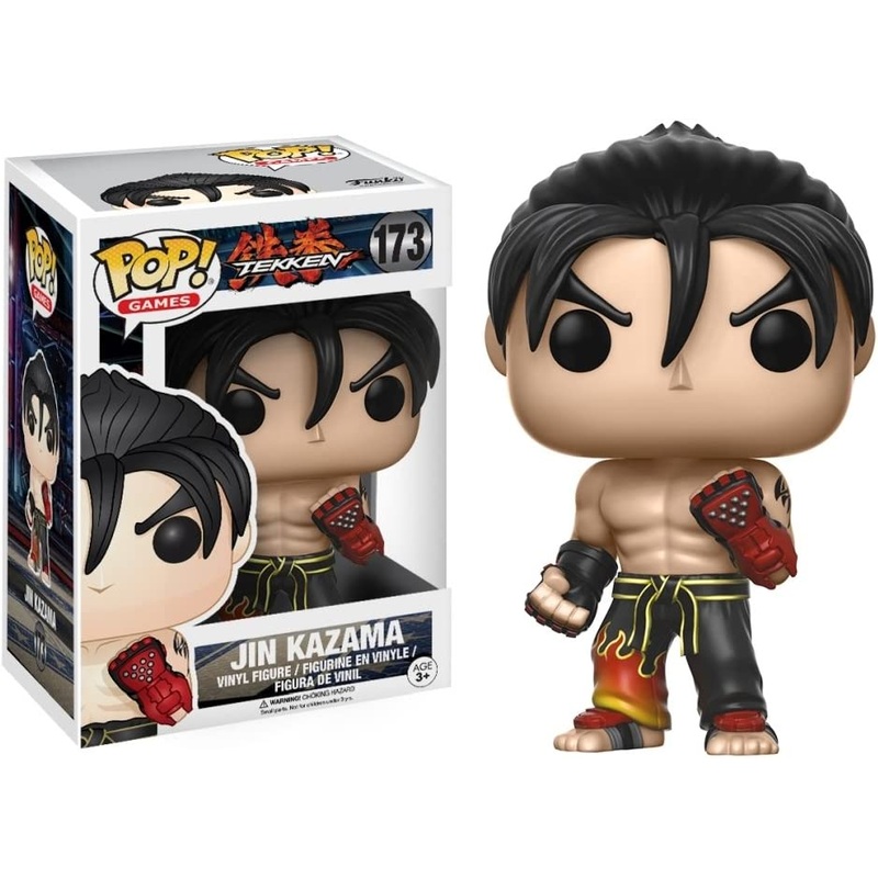 Funko Pop Games Tekken Jin Kazama (Slight Damage To Box) Used