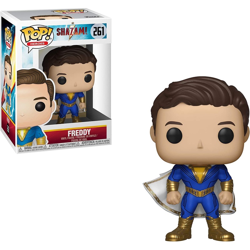 Funko Pop Heros Shazam Freddy Some Damage To Box Used