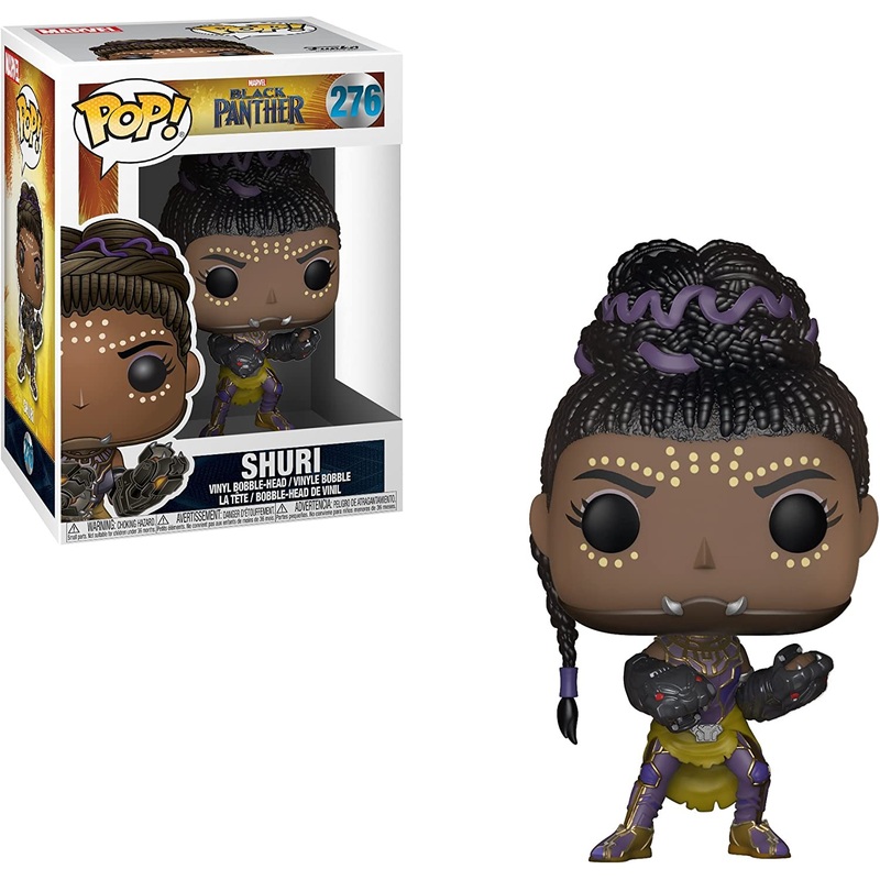 Funko Pop Movies Marvel Black Panther Shuri Used