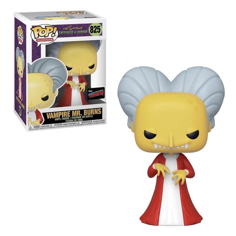 Funko Pop Television The Simpsons Treehouse of Terror Vampire Mr Burns New