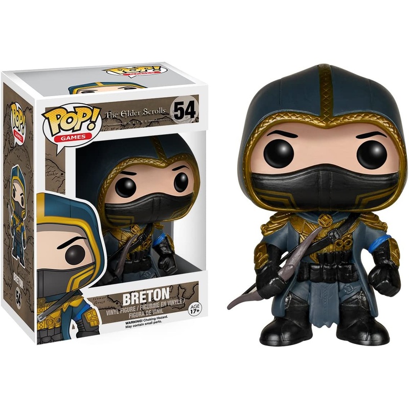 Funko Pop The Elder Scrolls Breton Box Has Some Wear Used