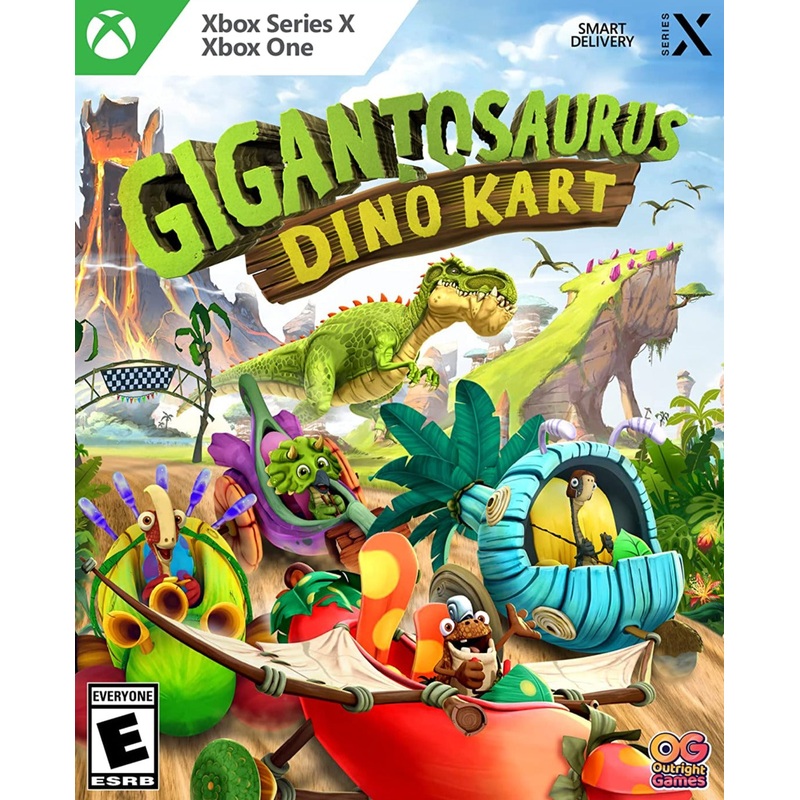Gigantosaurus Dino Kart Xbox Series X Xbox One Used