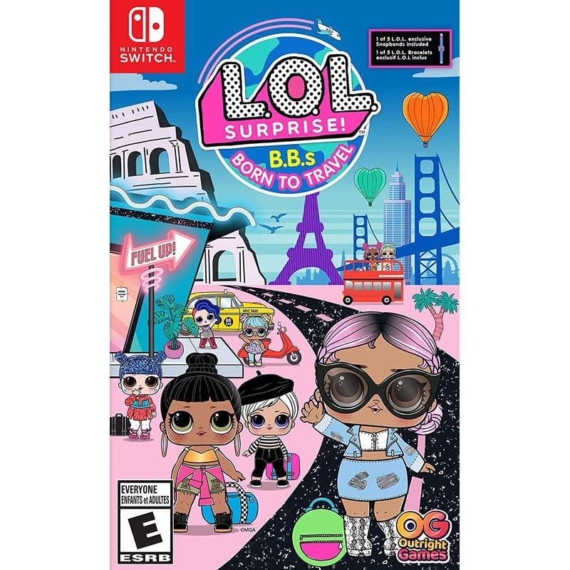 Lol Surprise BBs Born To Travel Switch New