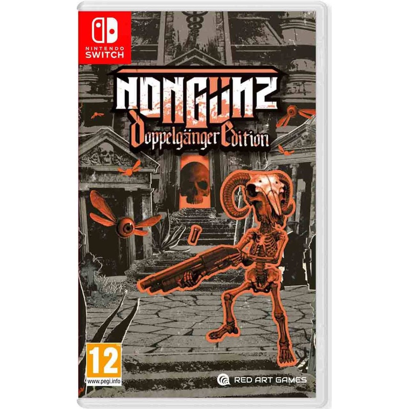 Nongunz Doppleganger Edition Red Art Games Switch New
