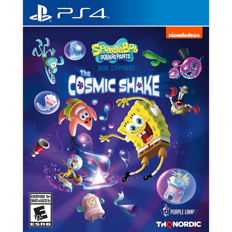 Spongebob Squarepants Cosmic Shake PS4 Used