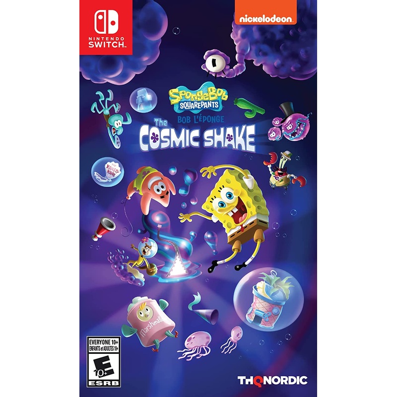 Spongebob Squarepants Cosmic Shake Switch Used