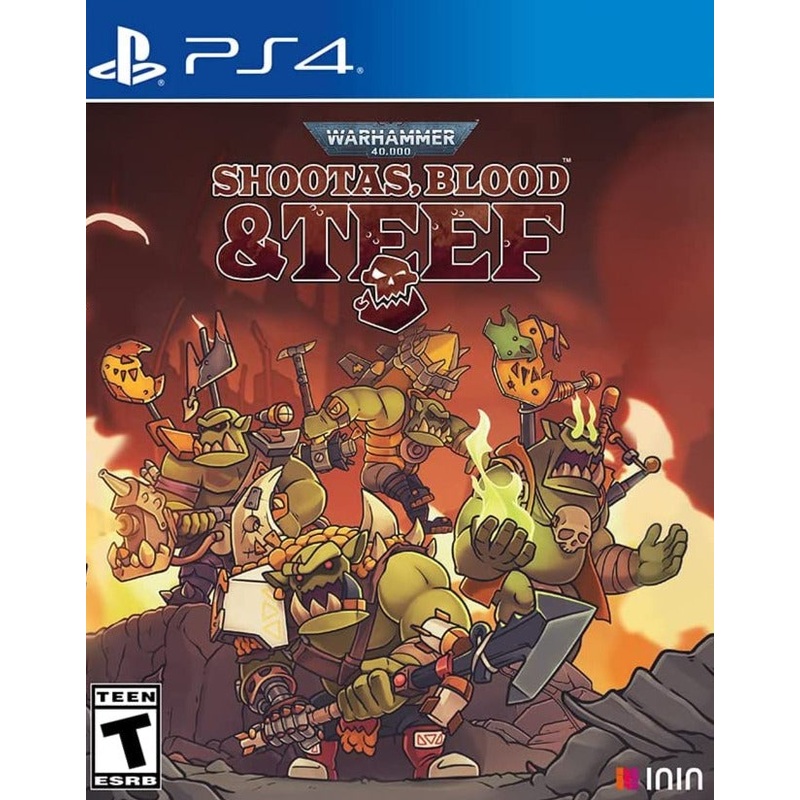 Warhammer 40K Shootas Blood Teef PS4 New