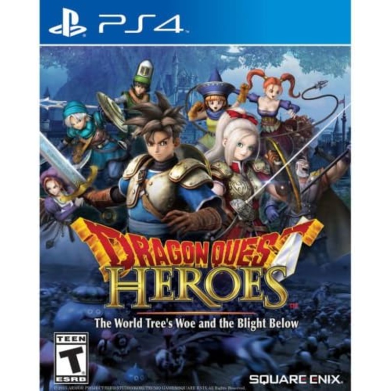 Dragon Quest Heroes The World Tree's Woe and The Bight Below PS4 New