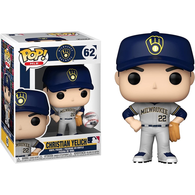 Funko Pop MLB  Christian Yelich Used