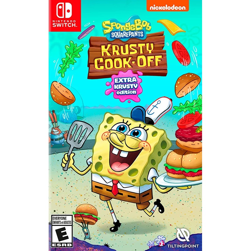 Spongebob Krusty Cookoff Extra Krusty Edition Switch Used