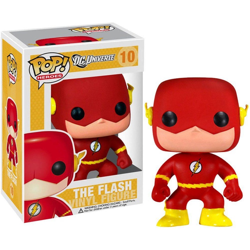 Funko Pop Heroes The Flash Slight Damage To Box Used