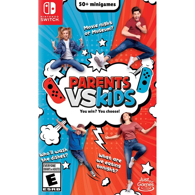 Parents vs Kids Switch New