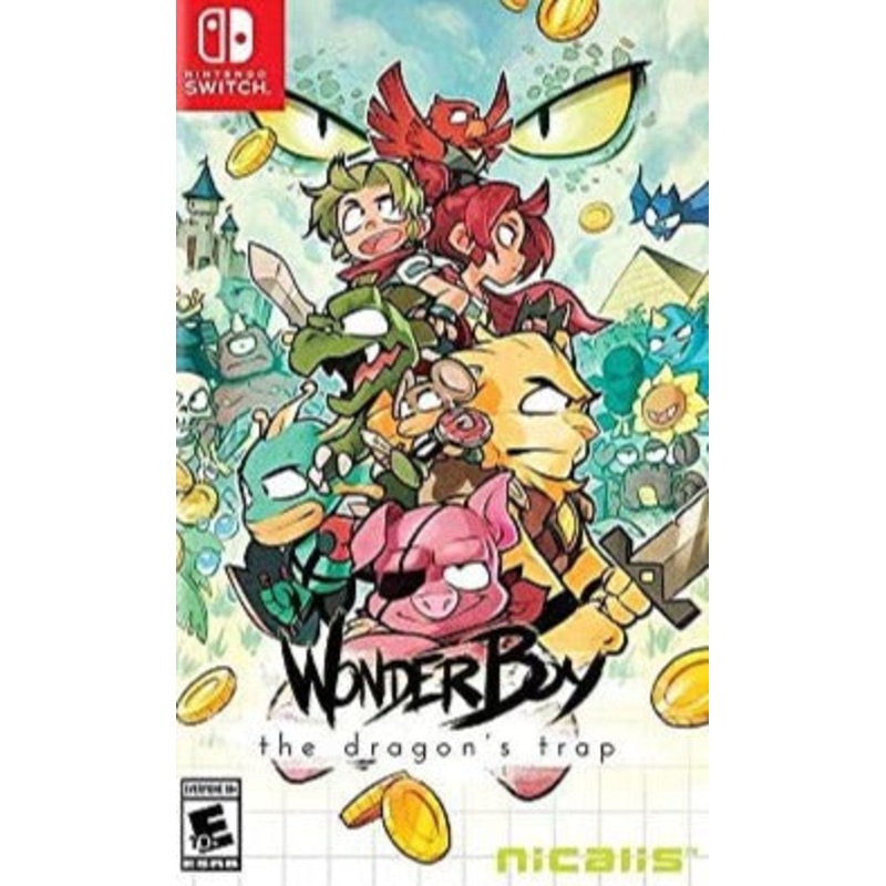 Wonder Boy The Dragons Trap Switch Used