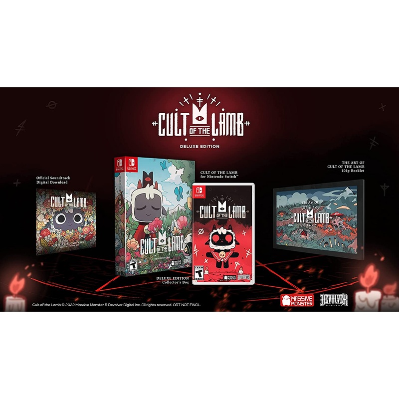 Cult Of The Lamb Deluxe Edition Switch New