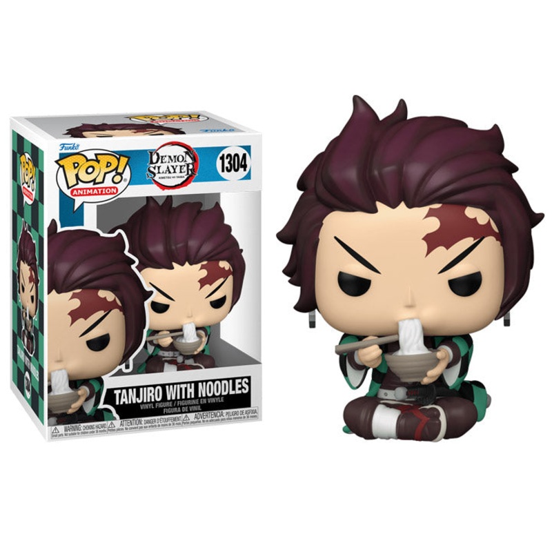 Funko Pop Animation Demon Slayer Tanjiro with Noodles New