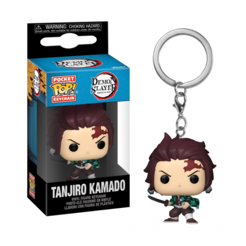 Funko Pop Keychain Demon Slayer Tanjiro Kamado