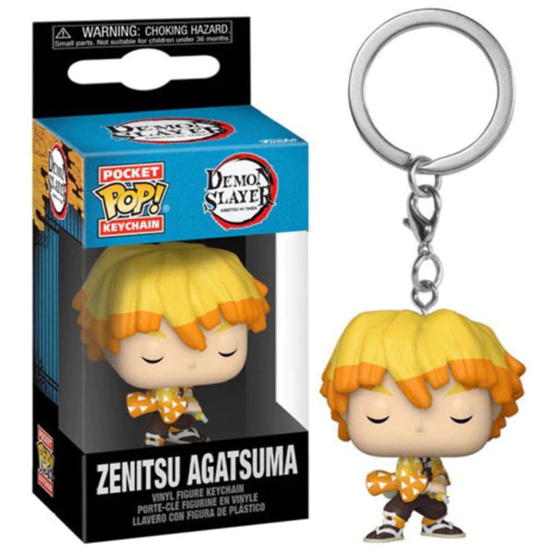 Funko Pop Keychain Demon Slayer Zenitsu Agatsuma