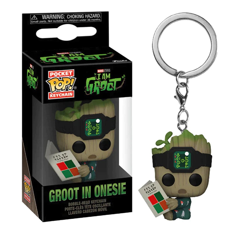 Funko Pop Keychain I Am Groot Groot in Onesie