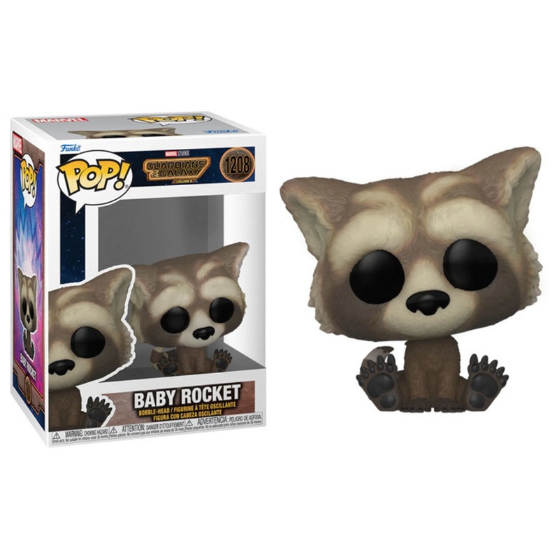 Funko Pop Marvel Guardians of the Galaxy Volume 3 Baby Rocket New
