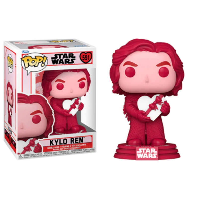 Funko Pop Movies Star Wars Valentine Kylo Ren New