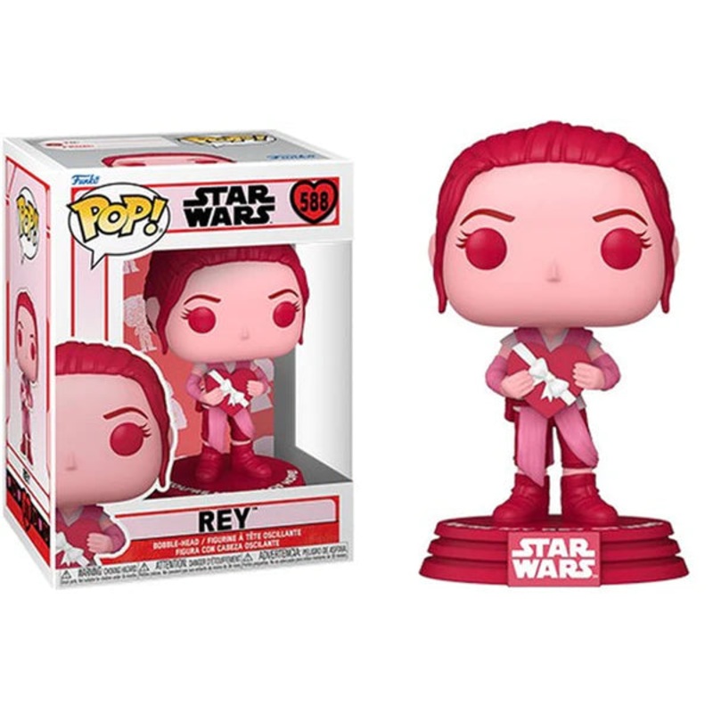 Funko Pop Movies Star Wars Valentine Rey New