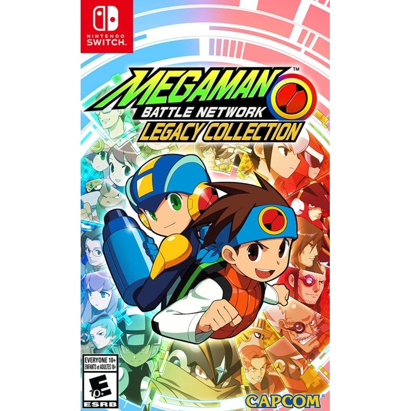 Mega Man Battle Network Legacy Collection Switch Used