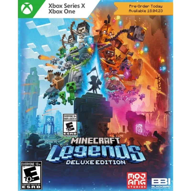 Minecraft Legends Deluxe Edition Xbox Series X Xbox One New