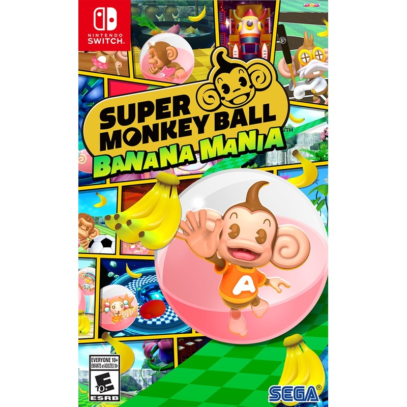 Super Monkey Ball Banana Mania Standard Edition Switch Used