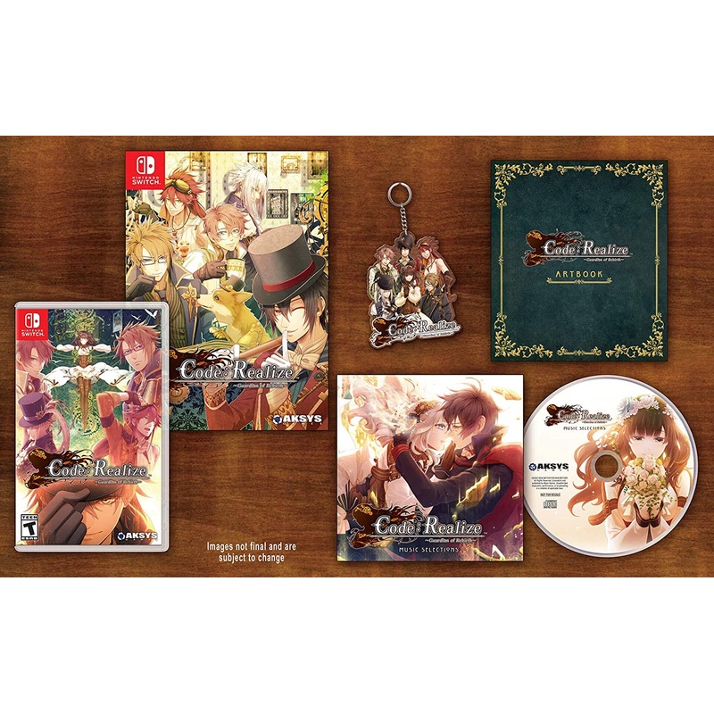 Code Realize Guardian Of Rebirth Collectors Edition Switch New