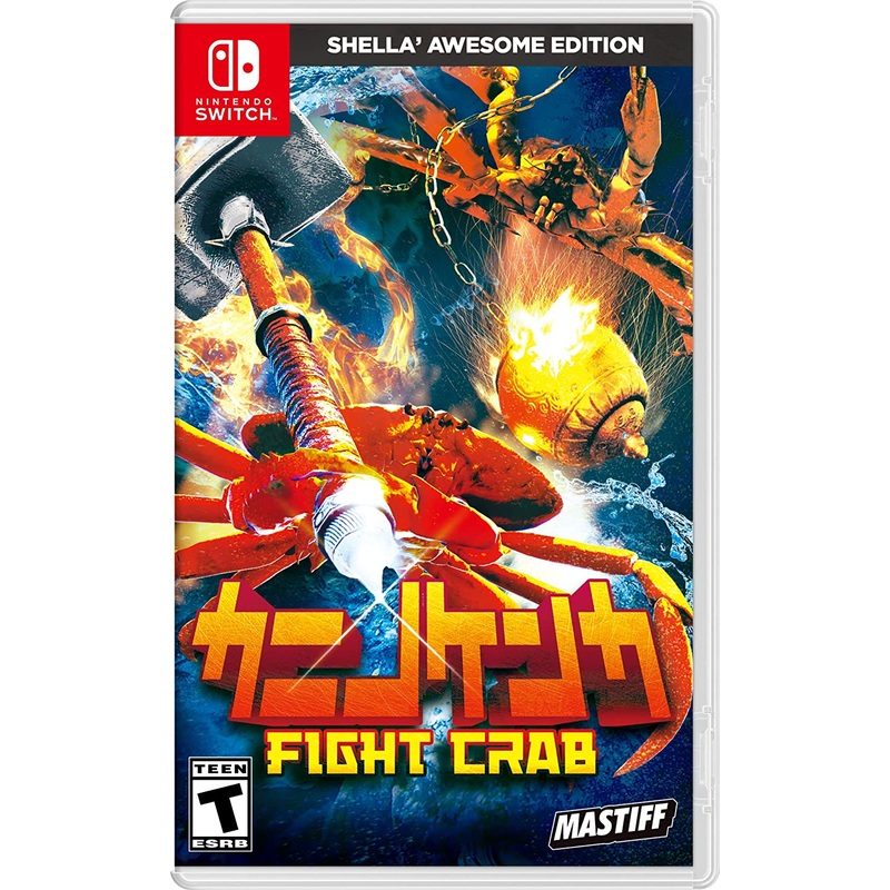 Fight Crab Shella Awesome Edition Switch New