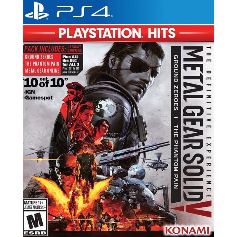 Metal Gear Solid V The Definitive Experience Greatest Hits PS4 Used