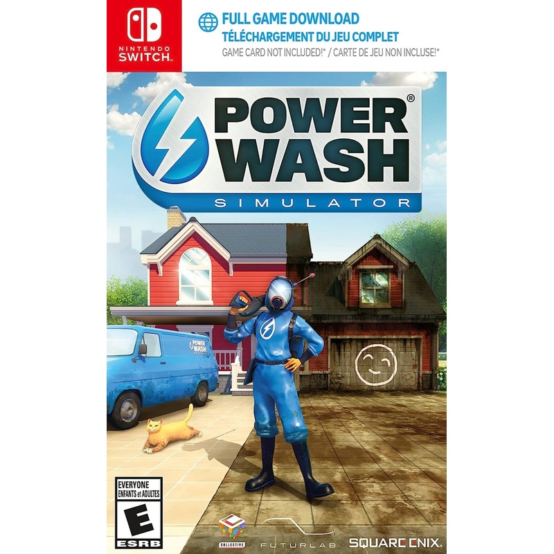 Powerwash Simulator (Code In Box) Switch New