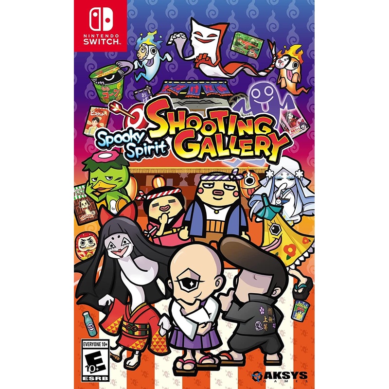 Spooky Spirit Shooting Gallery Switch Used