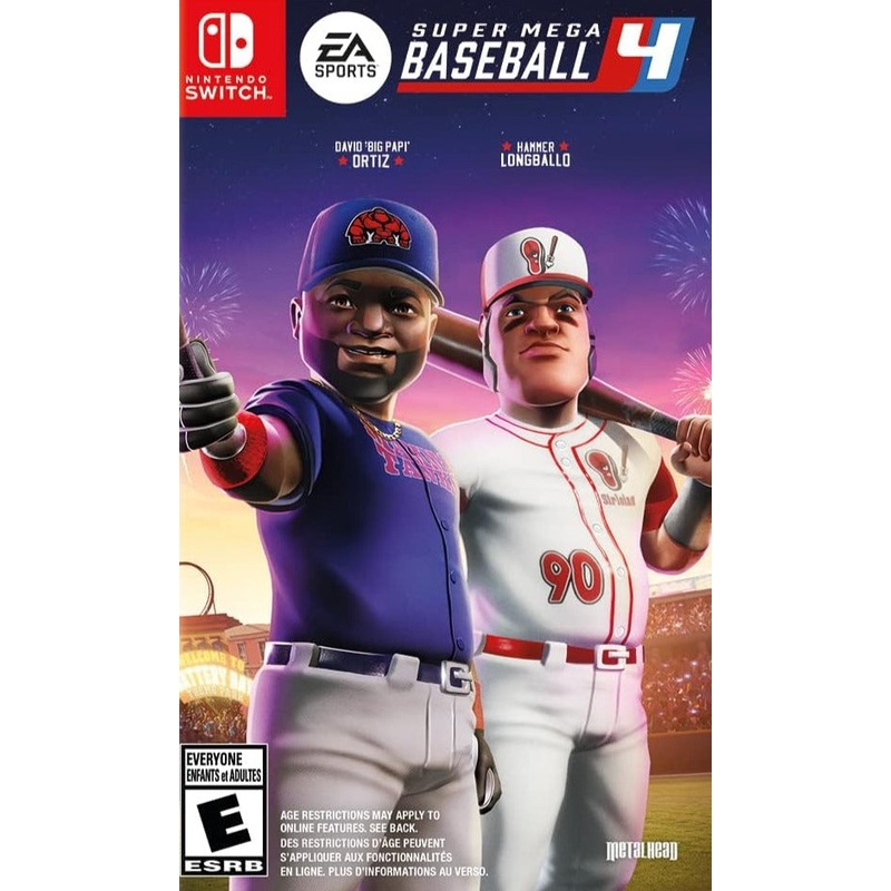 Super Mega Baseball 4 Switch Used