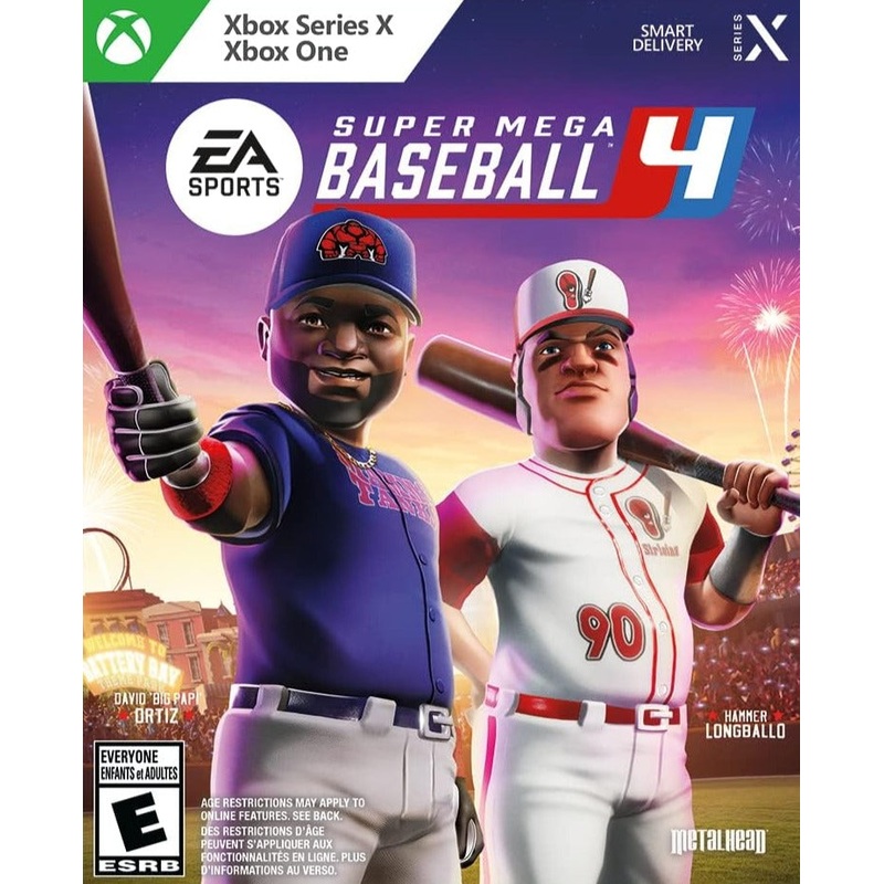 Super Mega Baseball 4 Xbox Series X Xbox One Used