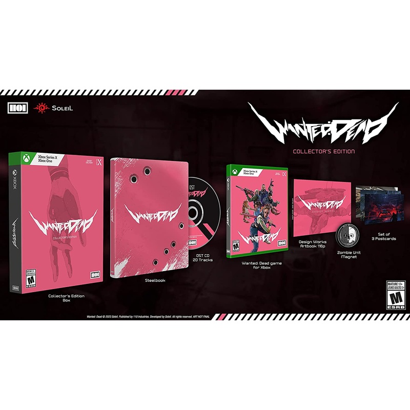 Wanted Dead Collectors Edition Xbox Series X Xbox One Used