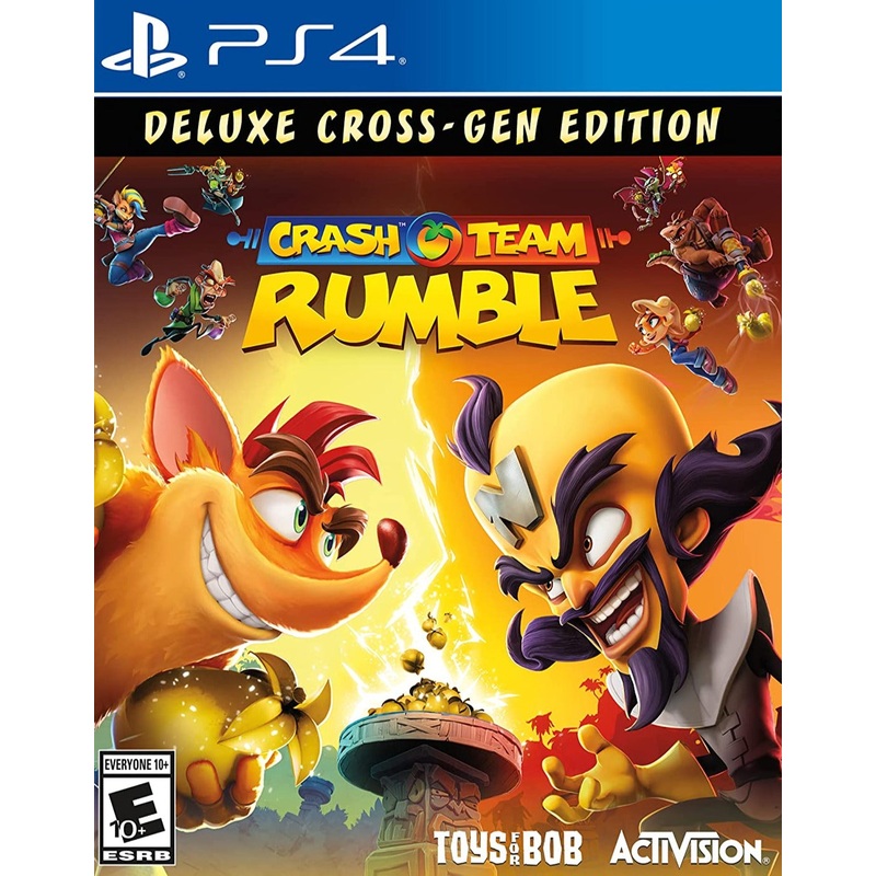 Crash Team Rumble Deluxe Edition (Cross-Gen Bundle) PS4 Used