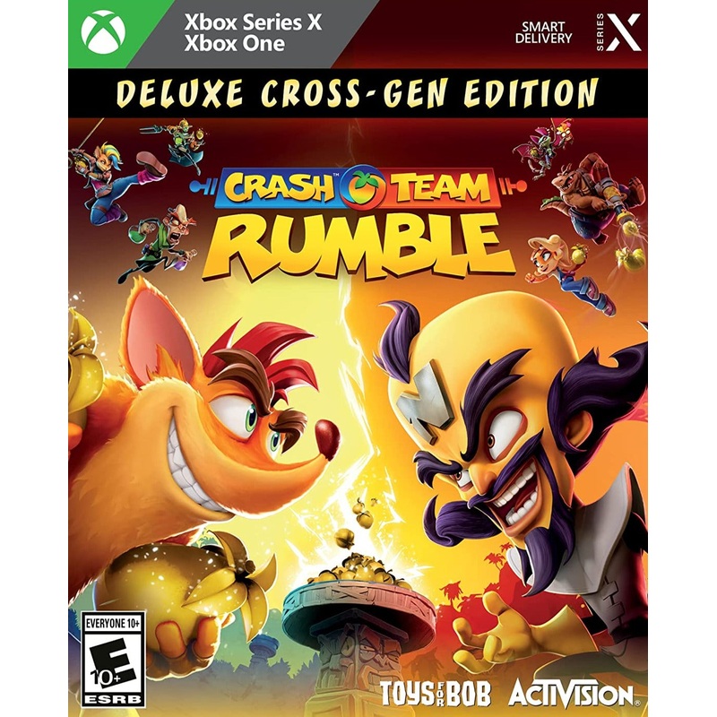 Crash Team Rumble Deluxe Edition (Cross-Gen Bundle) Xbox Series X Xbox One New
