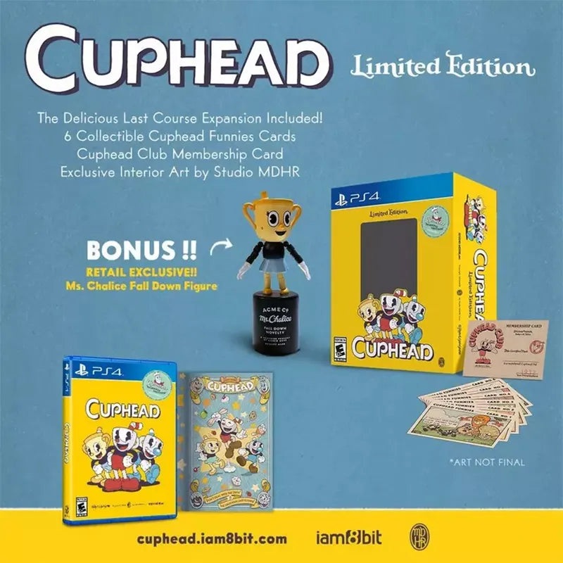 Cuphead Limited Edition PS4 New