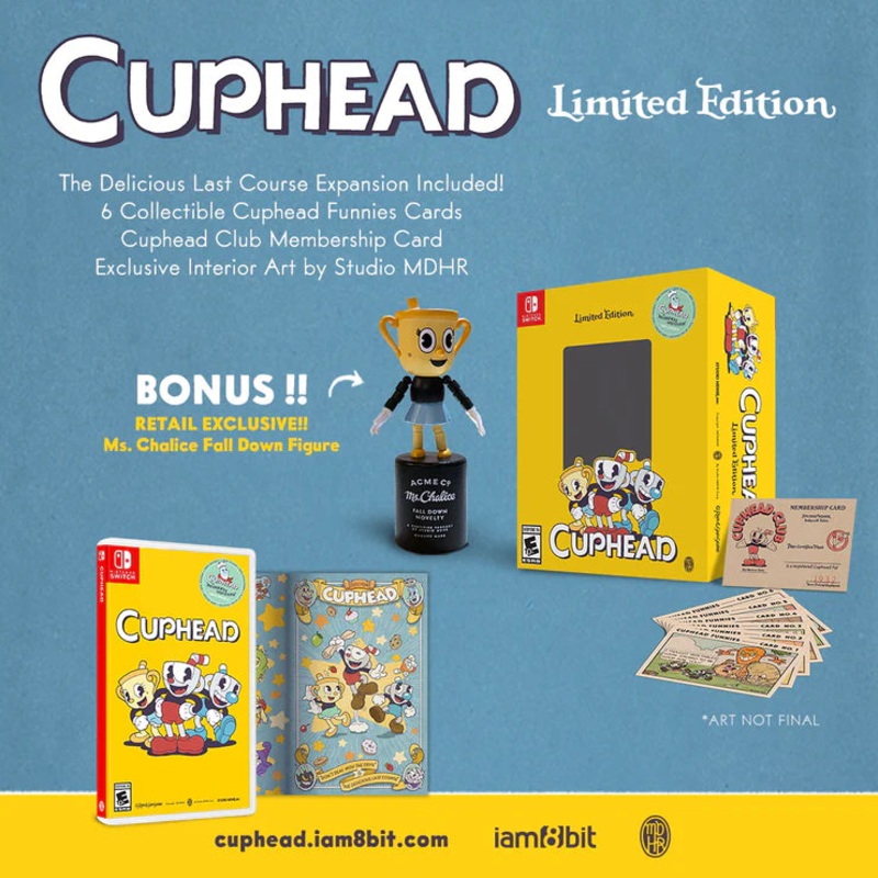 Cuphead Limited Edition Switch New