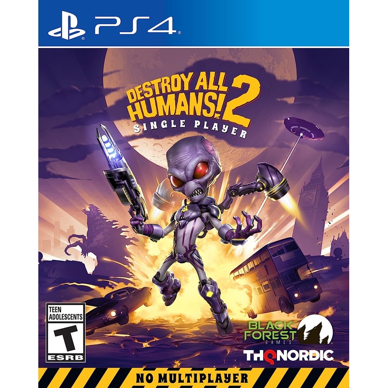 Destroy All Humans 2 Reprobed Single Player PS4 Used