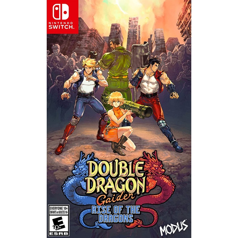 Double Dragon Gaiden Rise Of The Dragons Switch Used