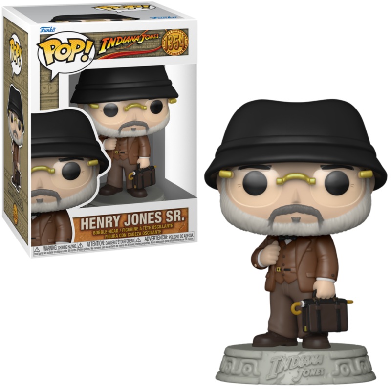Funko Pop Indiana Jones Henry Jones SR. New