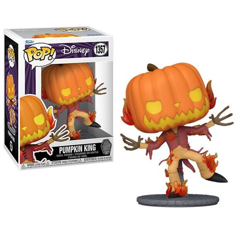 Funko Pop Nightmare Before Christmas Pumpkin King New