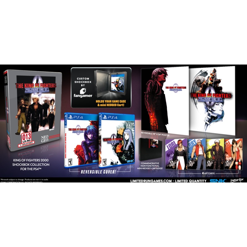 King of Fighters 2000 Collectors Edition LRG PS4 Used