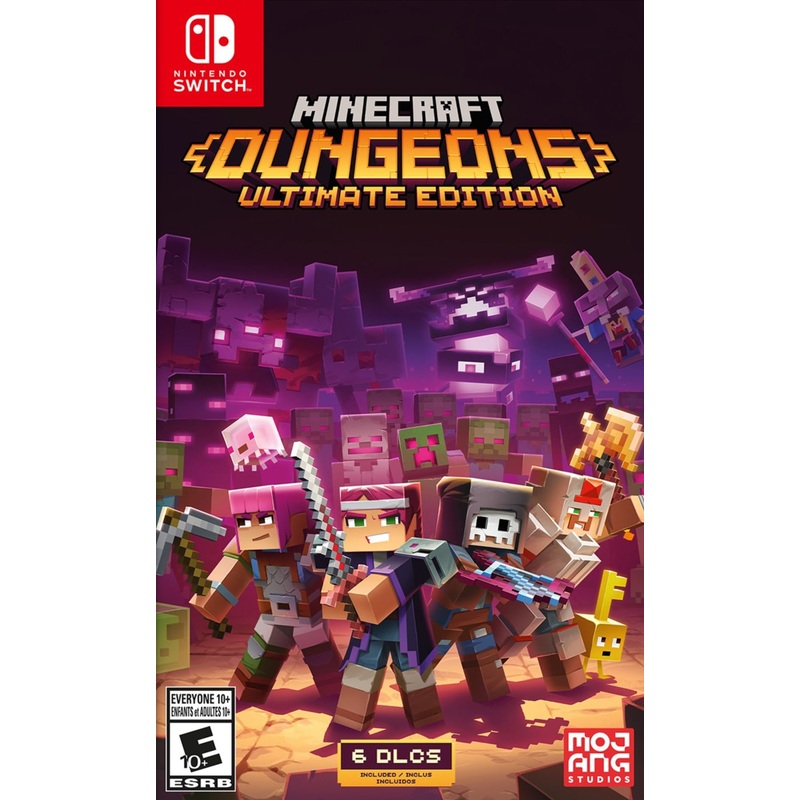 Minecraft Dungeons Ultimate Edition Switch Used