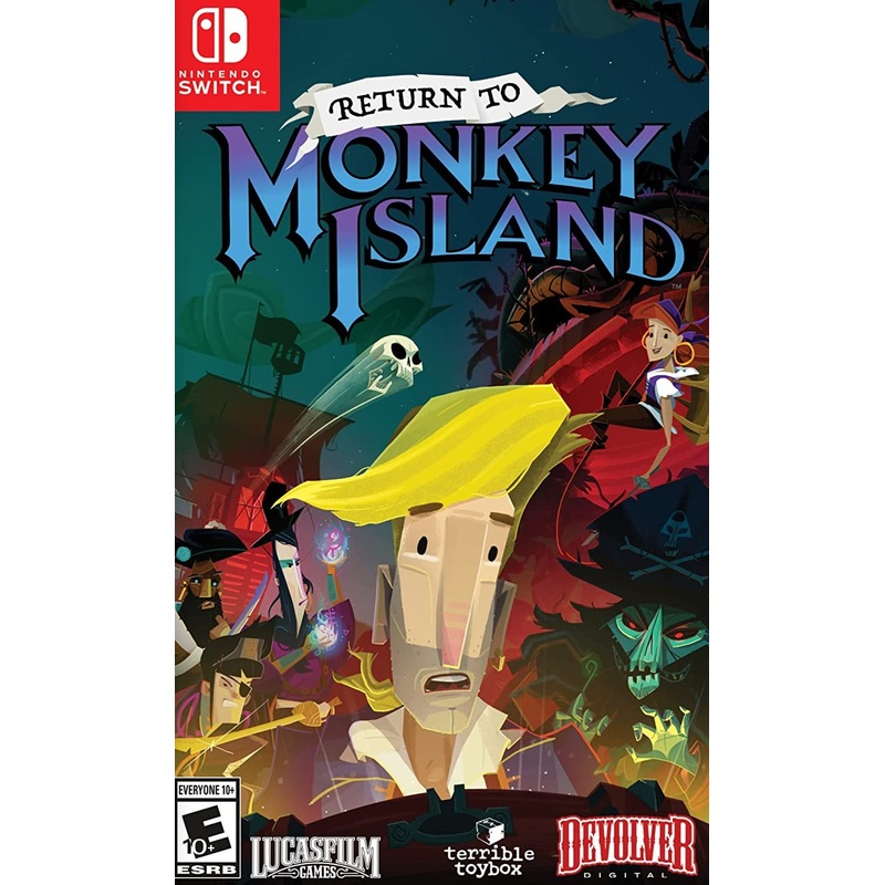Return To Monkey Island Switch Used