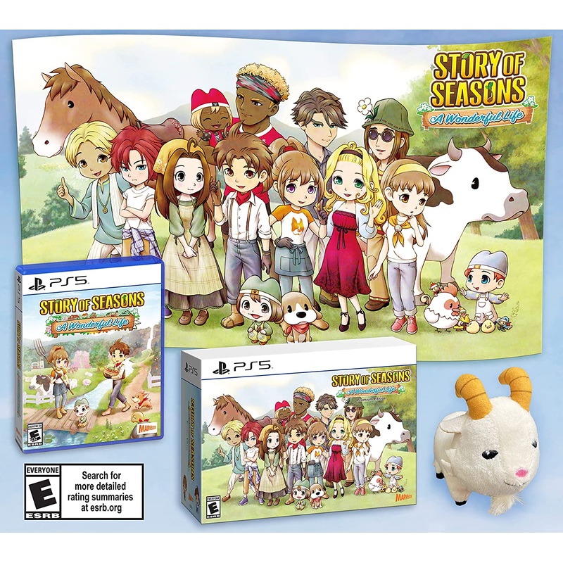 Story Of Seasons A Wonderful Life Premium Edition PS5 Used